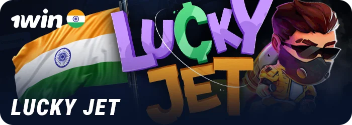 Crash Lucky Jet game at 1Win casino for players from India